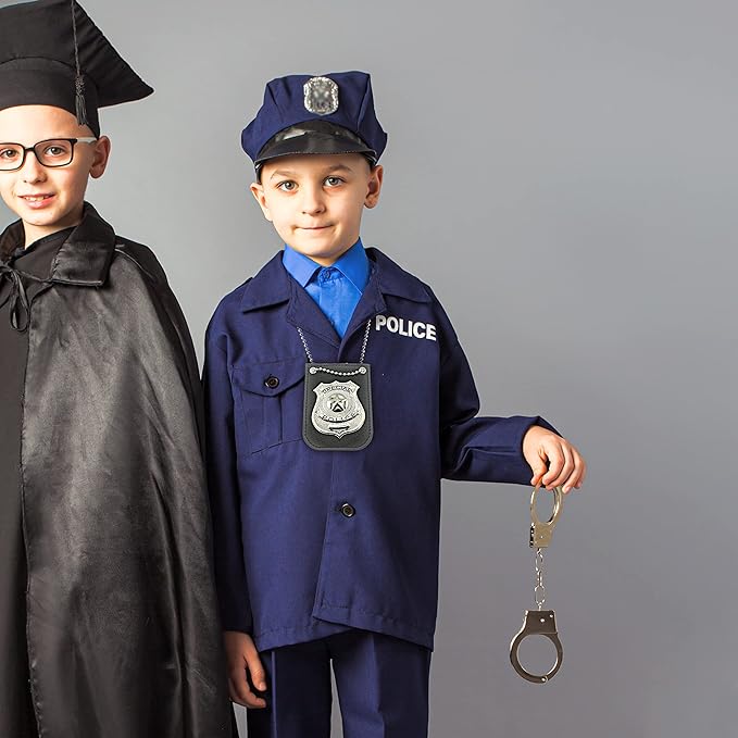 Police Accessories for Kids - Pretend Play Gear, Costume Dress Up