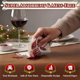 4E's Novelty 100-Pack Christmas Ornament Napkins, 3-Ply Soft Disposable Christmas Dinner Napkin