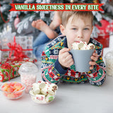 4E's Novelty 16 Pcs Christmas Marshmallows - Christmas Tree Shaped Marshmallows