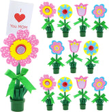 4E's Novelty DIY Foam Flower Pot Craft Kit – 12 Pack Spring Gifts