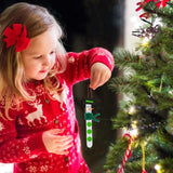 4E's Novelty 4 Pack Christmas Snowman Stick Ornament Craft Kit