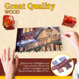 4E's Novelty Christmas Advent Calendar Jigsaw Puzzle – 1008 Pcs, 24-Day Countdown, Gift for Kids & Adults