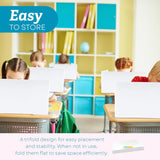 4E's Novelty Plastic Desk Dividers for Students 20 Pack