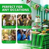 4E's Novelty 2-Pack Football Party Tablecloths – Disposable 54x108” Covers for Game Day Decor