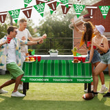 4E's Novelty 2-Pack Football Party Tablecloths – Disposable 54x108” Covers for Game Day Decor