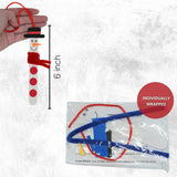 4E's Novelty 4 Pack Christmas Snowman Stick Ornament Craft Kit