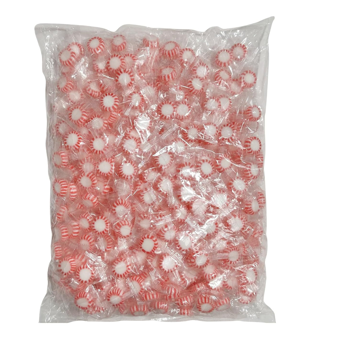 4E's Novelty 5 Lbs Individually Wrapped Peppermint Candy – Refreshing Holiday Mints Bulk