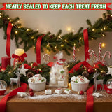 4E's Novelty 16 Pcs Christmas Marshmallows - Christmas Tree Shaped Marshmallows