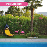 4E's Novelty Vibrant Pink Flamingo Yard Decorations – Set of 2 Lawn Ornaments for Tropical Flair