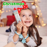 4E's Novelty Christmas Candy Bracelets - 30-Pack Christmas Shapes Stretchable Bulk Candies