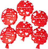 Valentine Whoopee Cushion 6 Pack – Funny Self-Inflating Gag Gift