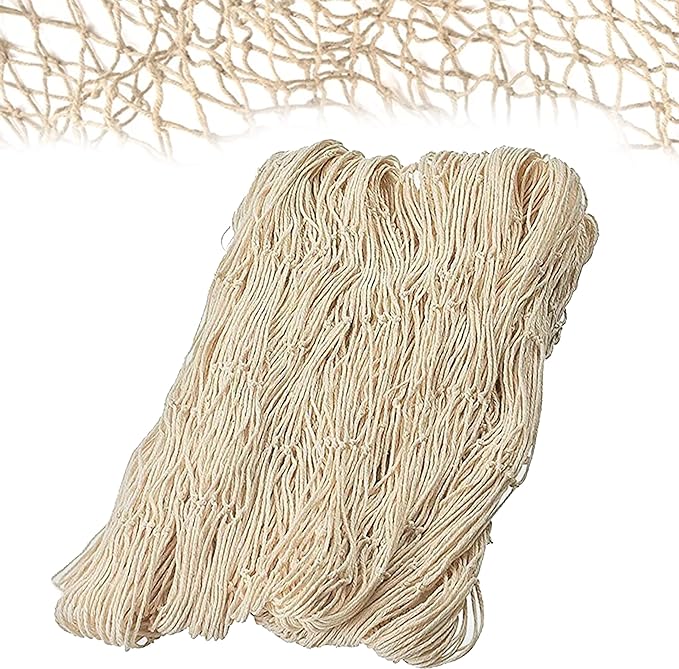 14x4 ft Fish Net Decor - Nautical, Mermaid, Pirate Party Decoration