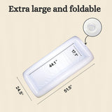4E's Novelty 1 Pack Inflatable Serving Bar – Iced Buffet Tray for Parties