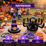 4E's Novelty Halloween Ring Toss Game Inflatable Spider