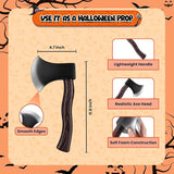 4E's Novelty Soft and Durable Foam Axe Prop Lumberjack Hatchet Toy