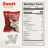 4E's Novelty Sweet Christmas Shaped Marshmallows - 65pcs Soft Assorted  Xmas Marshmallows in Fun  Snowman Marshmallow