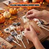 Treat Burst Halloween Lollipops 24 Pack – Dye-Free Fruity Candy