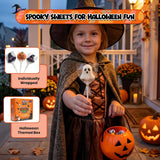 Treat Burst Halloween Lollipops 24 Pack – Dye-Free Fruity Candy