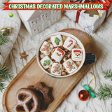 4E's Novelty 16 Pcs Christmas Marshmallows - Christmas Tree Shaped Marshmallows