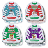 4E's Novelty 4 Pack Christmas Poop Mints – Funny Stocking Stuffers for Teens & Adults
