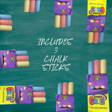 4E’s Novelty 12 Boxes Jumbo Sidewalk Chalk – Party Favors for Kids