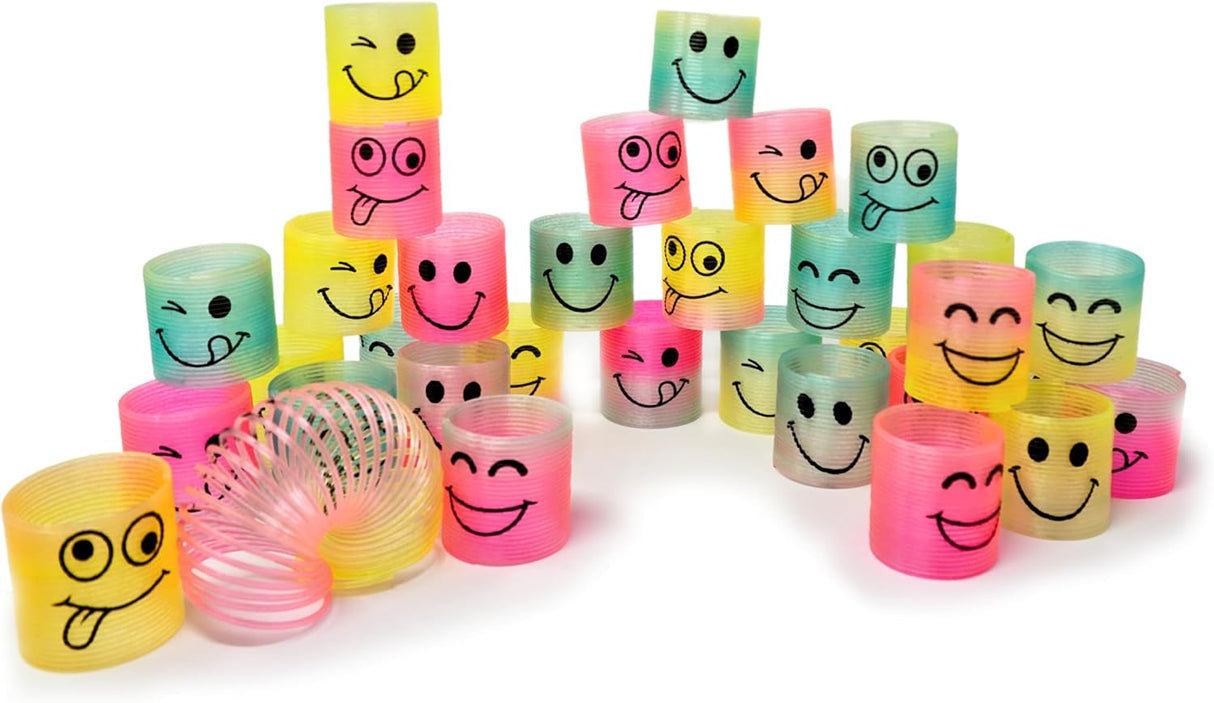 4E’s Novelty 108-Piece Glow in the Dark Party Favors – Bouncy Balls, Sticky Hands & Spring Toys