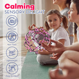 4E's Novelty 3 Pack Expandable Breathing Ball – Stress Relief Toy for Kids & Adults, Ideal for Yoga, ADHD, and Calm Down Corners