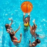 4E's Novelty 20" 3 Pack Inflatable Basketballs – Giant Basketball Party Decorations & Supplies