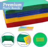 4E's Novelty Plastic Desk Dividers for Students - Pack of 20