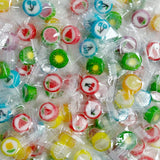 4E's Novelty Fruit Slices Candy – 1.1 lb Bulk Bag of Individually Wrapped Old-Fashioned Hard Candy (125 pcs)