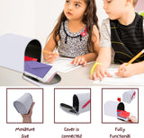 4E's Novelty Mini Valentine Mailbox – 5x3” Tin Mailbox for Cards, DIY Gifts & Classroom Favors