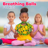 4E's Novelty 3 Pack Expandable Breathing Ball – Stress Relief Toy for Kids & Adults, Ideal for Yoga, ADHD, and Calm Down Corners