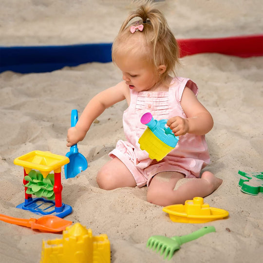 4E’s Novelty 12 Pcs Kids Watering Can Bulk (Mini) Plastic - Gardening Planting Tools for Kids & Toddlers Beach Party