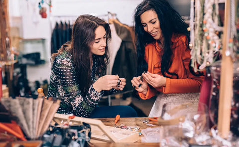 Hosting a DIY Crafting Party with Friends