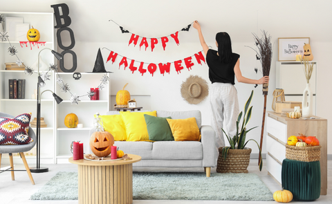 How to Make Halloween Garland
