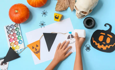 How to Make Halloween Garland