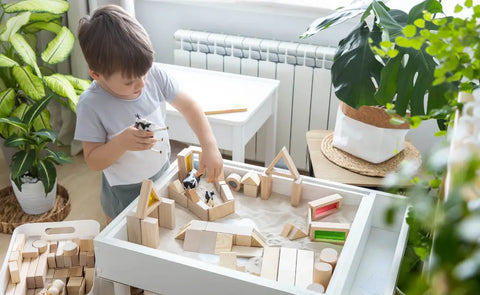 How to create a Thanksgiving-themed sensory play area