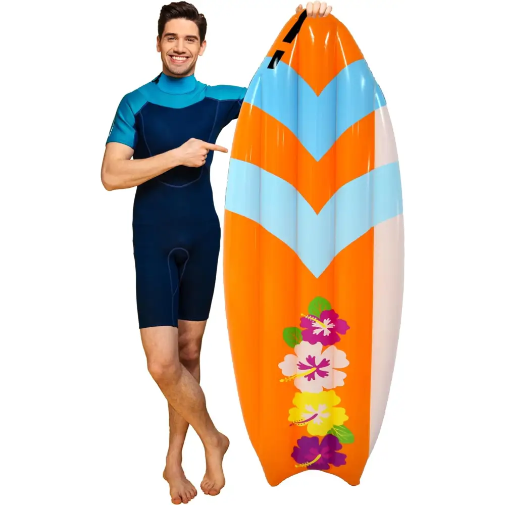 Inflatable Surfboard for Kids Tanning pools for adults Ideal pool game floaties for any party or event