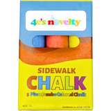  Jumbo Chalk for Kids, 24 pcs per pack , Non-Toxic Sidewalk Chalk Bulk Pack, Ideal for Toddlers ages 1 to 3