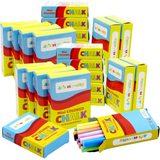 Mini Chalk Set - Sidewalk Chalks for Kids, Crayola Chalks Party Favors - 24 pcs per pack