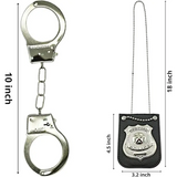 Police Accessories for Kids - Pretend Play Gear Costume Dress Up