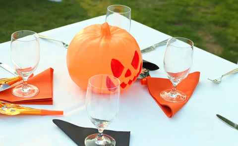 Stylish Halloween Table Settings