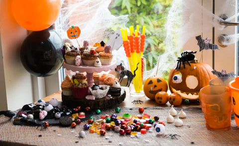Stylish Halloween Table Settings