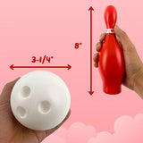 Valentine’s Day Bowling Game Set - 10 Pins 2 Balls for Kids & Adults