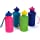 Water Sports Bottles for Kids & Bikes (4 Pack) 18oz With Strap 7.5" - BPA Free, Summer Outdoor Beach Park Accessories, Bike Water bottle for Kids by 4E's Novelty